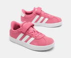 Adidas Kids' VL Court 3.0 Sneakers - Pink Fusion/Cloud White/Grey Four