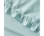 Target Ruffle Australian Cotton Flat Sheet