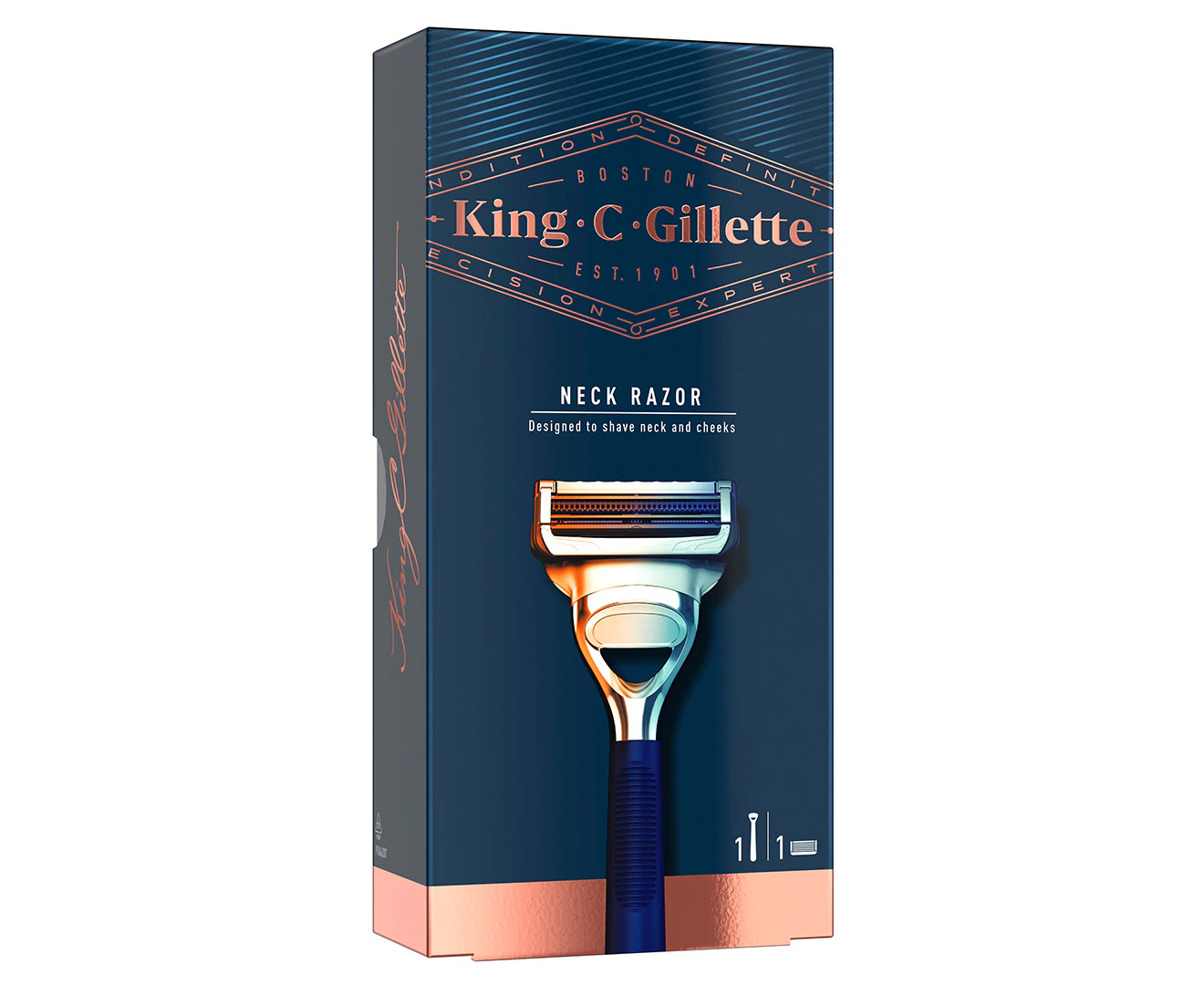 Gillette King C. Gillette Neck Razor