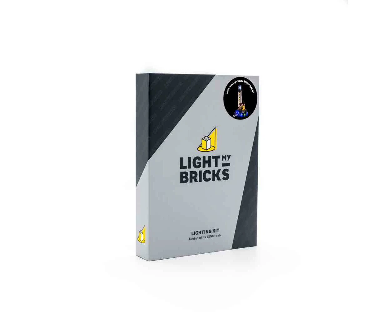 Light My Bricks USB LED Lighting Kit For Lego Motorised Lighthouse No.21335 12y+