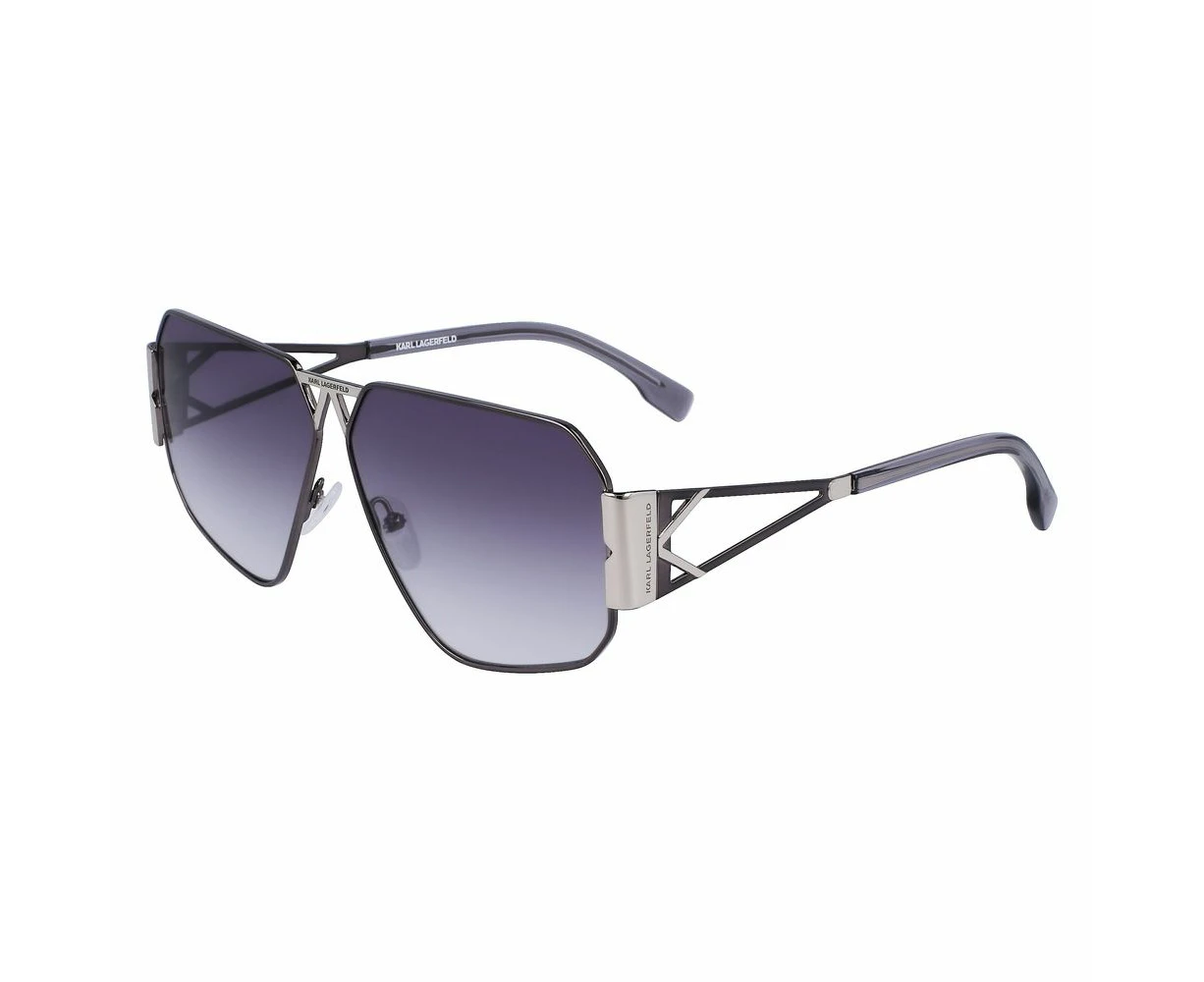 Karl Lagerfeld Gray Metal Sunglasses