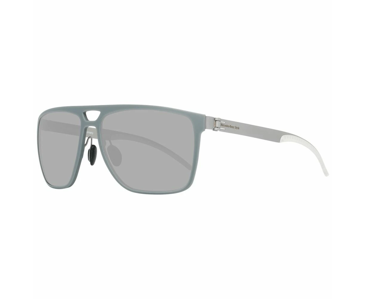 Mercedes Benz Gray Metal Sunglasses