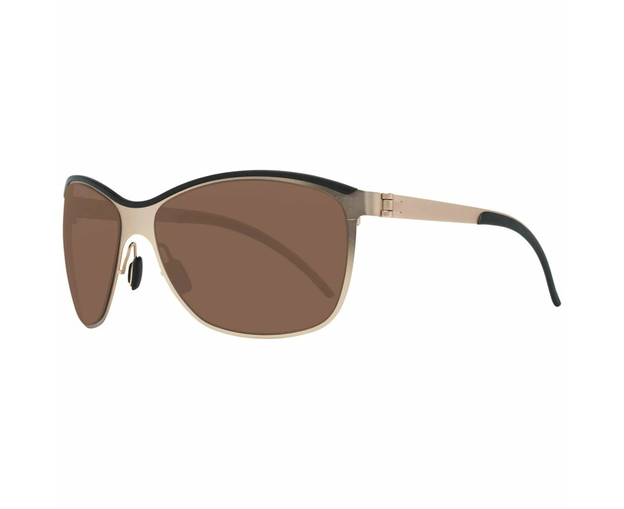 Mercedes Benz Gold Metal Sunglasses