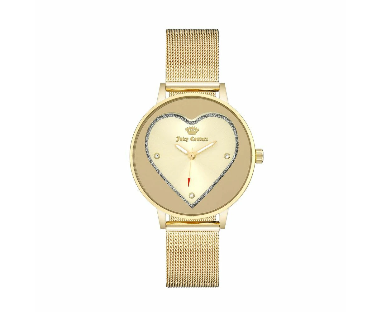 Juicy Couture Gold Stainless Steel Watch