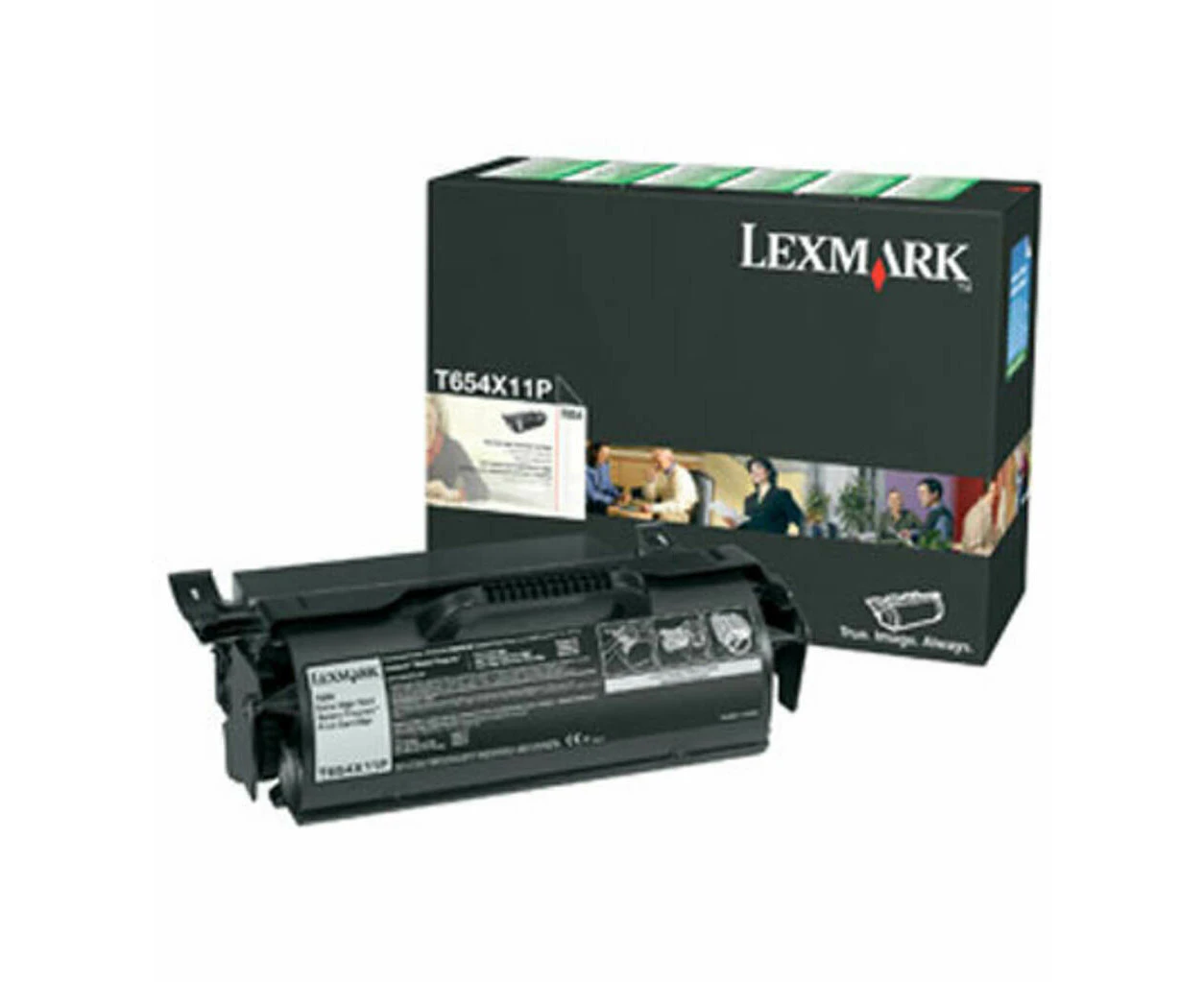 Lexmark Genuine T654 Extra High Yield Print Cartridge T654, T656