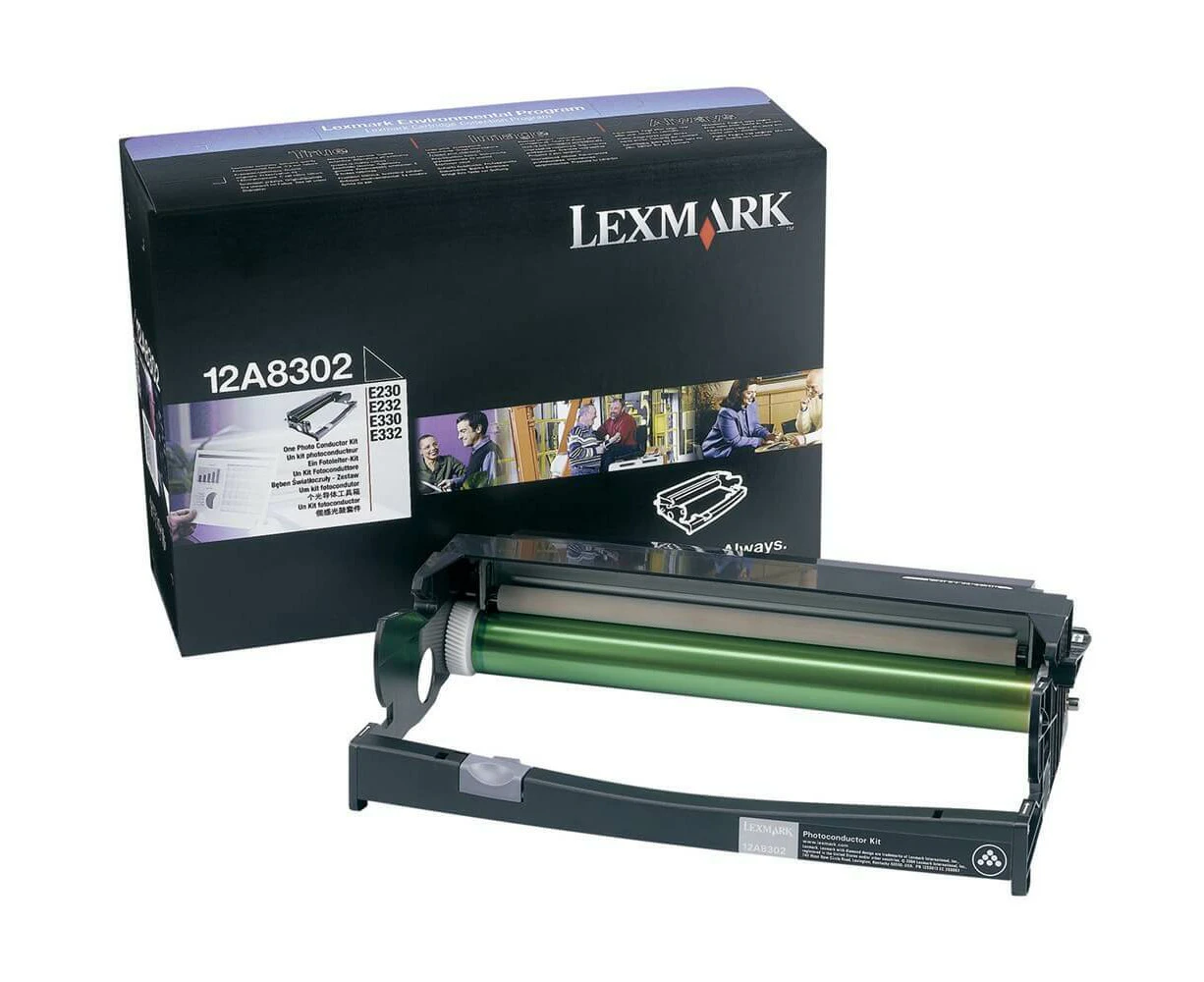 Lexmark Genuine 30K Photoconductor for E232, E330, E332, E340, E342 Printers 12A8302