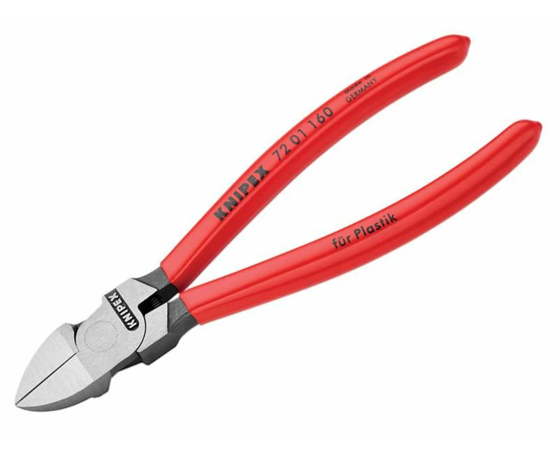 Knipex - Diagonal Cutters for Plastics PVC Grip 160mm (6.1/4in)