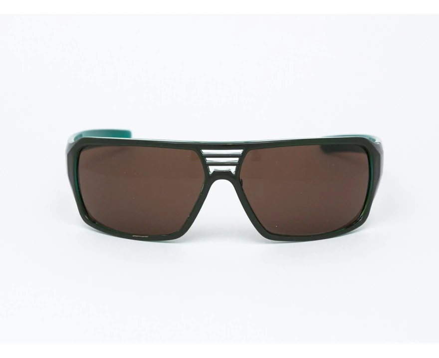 OCEAN VINTAGE Unisex Aviator Brown and Green Sunglasses