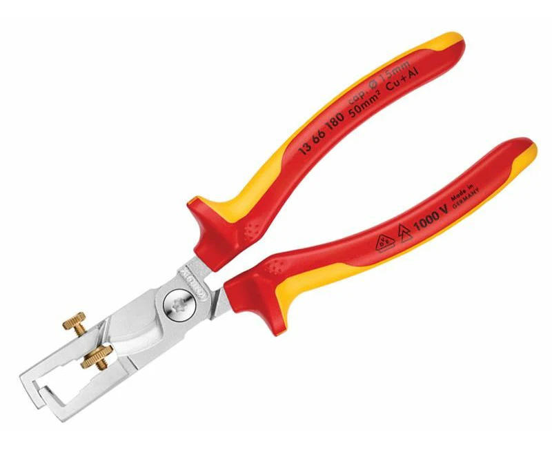 Knipex - VDE StriX Insulation Stripper with Cable Shears 180mm