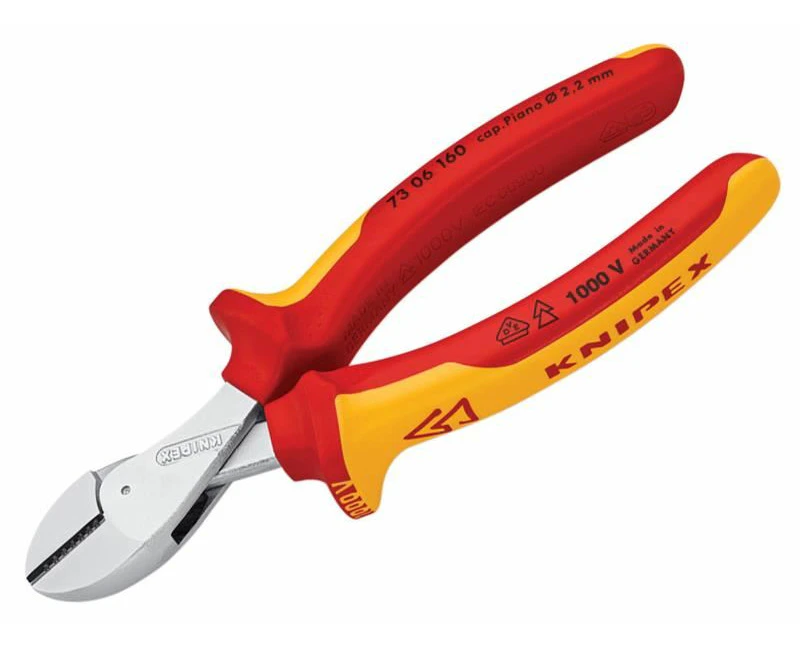 Knipex - VDE X-Cut Compact Diagonal Cutter 160mm