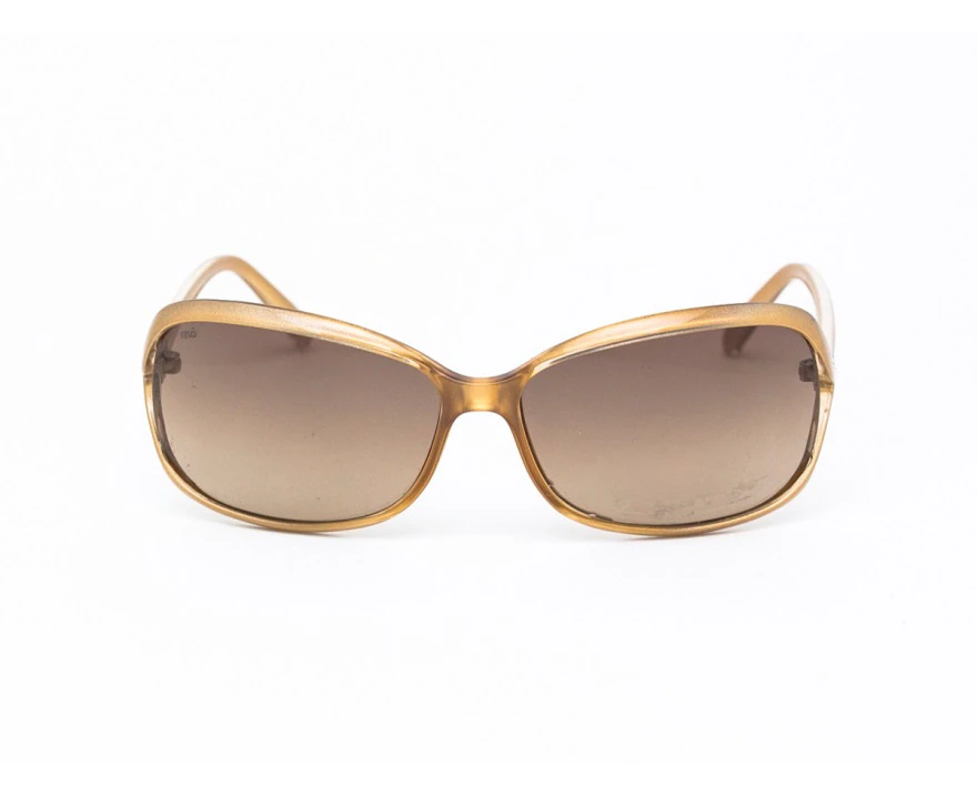 MO' Women's Yellow Square Oversized Sunglasses