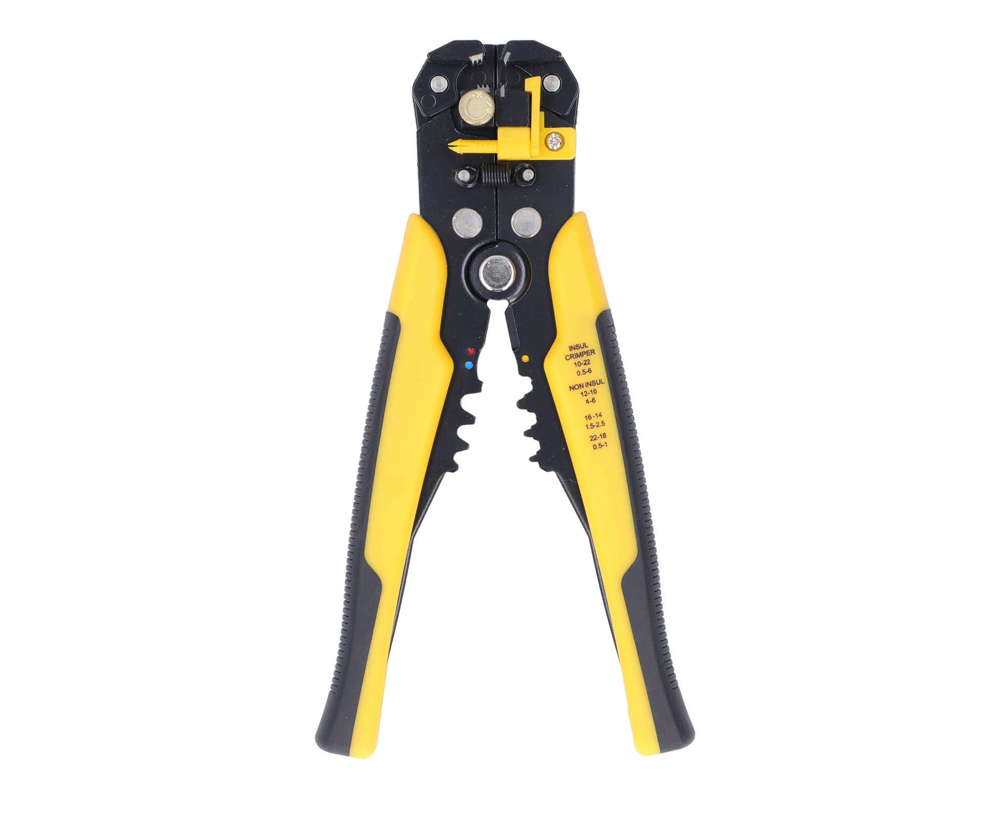 Automatic Wire Stripper Multifunctional Stripping Pliers For Electrician Yellow Black Handle