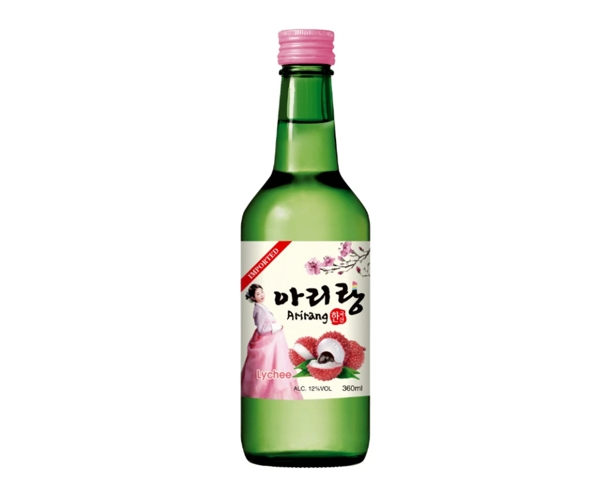 Arirang Lychee Soju 360mL