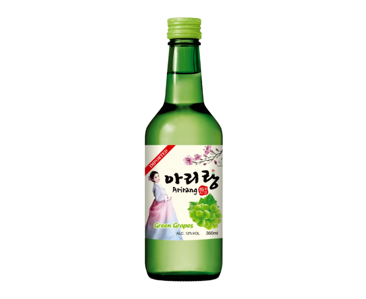 Arirang Green Grapes Soju 360mL