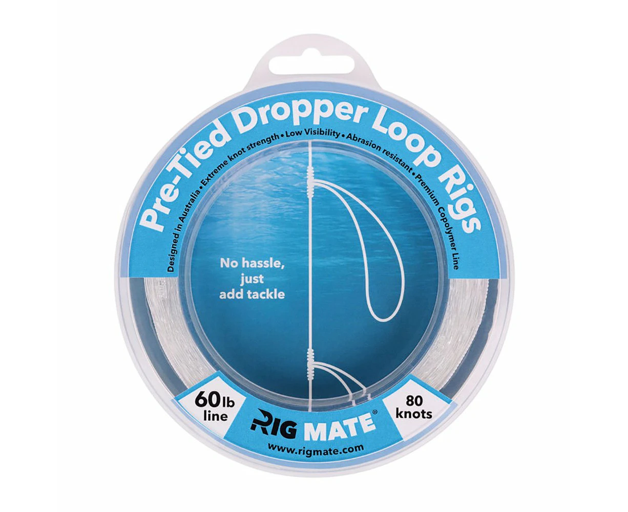 Rig Mate Pre-Tied Dropper Loop Rig 60lb