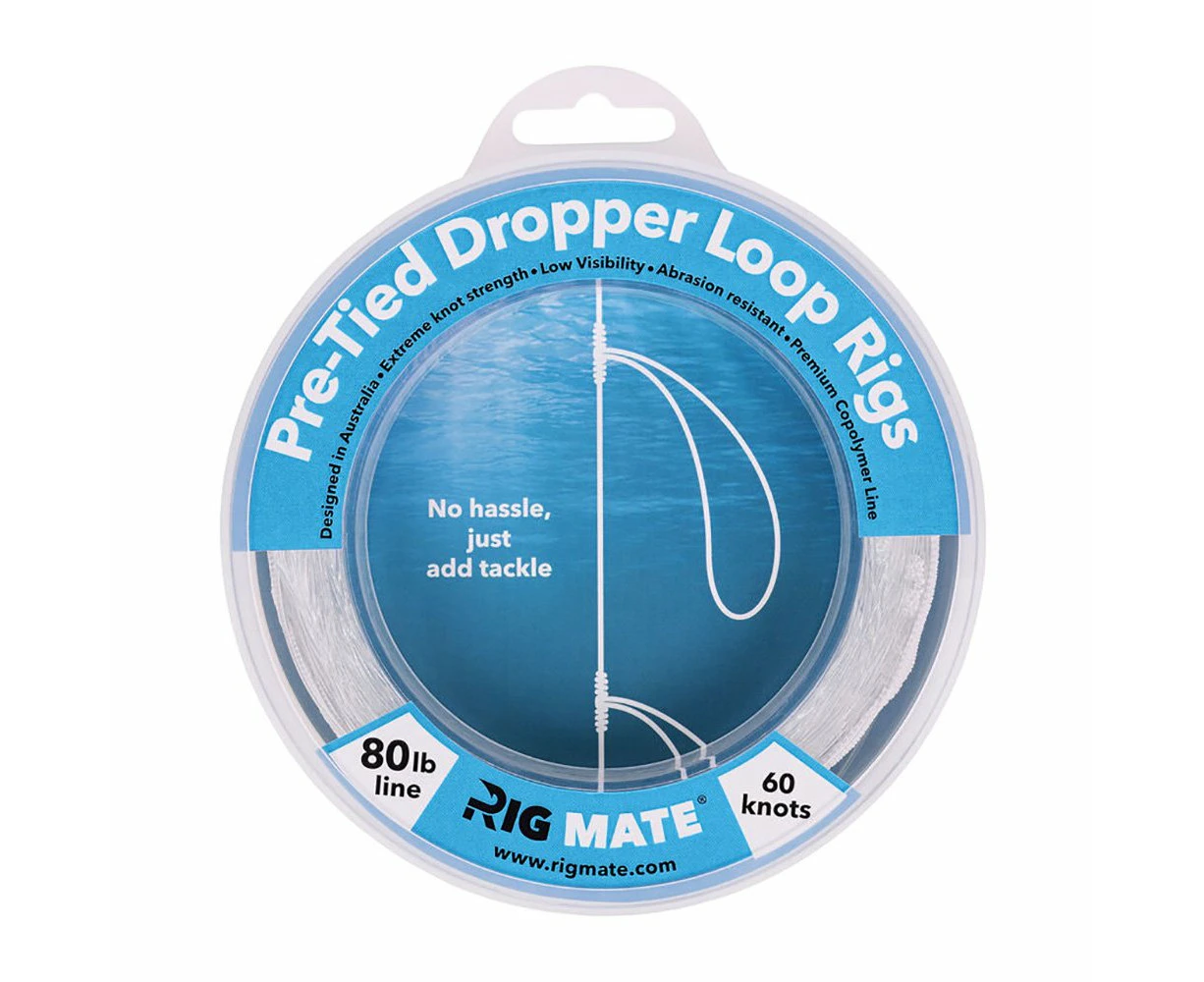 Rig Mate Pre-Tied Dropper Loop Rig 80lb