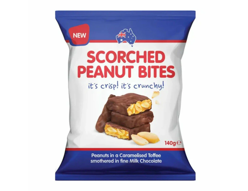 Scorched Peanut Bites 140g