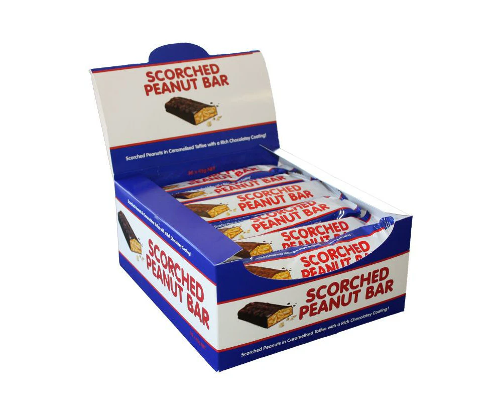 30pk Scorched Peanut Bar 45g