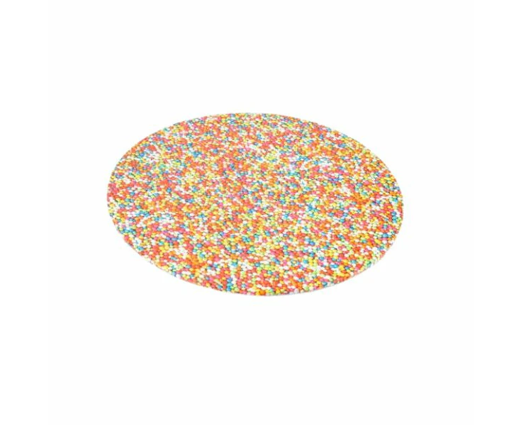 10in Round Sprinkles Cake Board