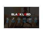 BLACK LORD Treadmill Electric Exercise Foldable Running Machine Home Gym Fitness