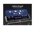 BLACK LORD Treadmill Electric Exercise Foldable Running Machine Home Gym Fitness