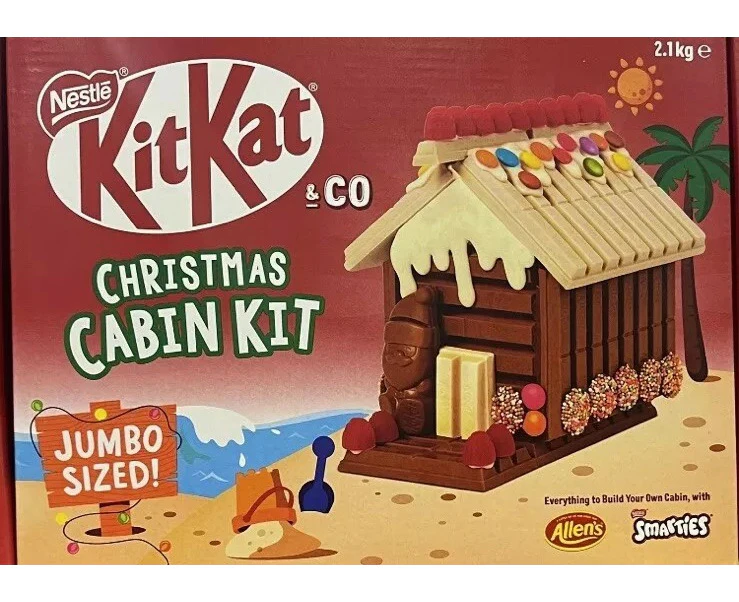 New Kit Kat Christmas Cabin Kit --2.1KG