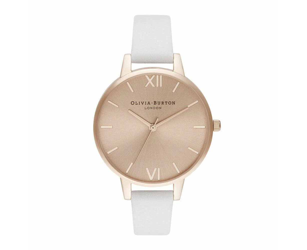 Olivia Burton White Synthetic Leather Watch