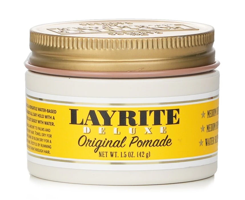 Layrite Original Pomade (Medium Hold, Medium Shine, Water Soluble) 42g/1.5oz