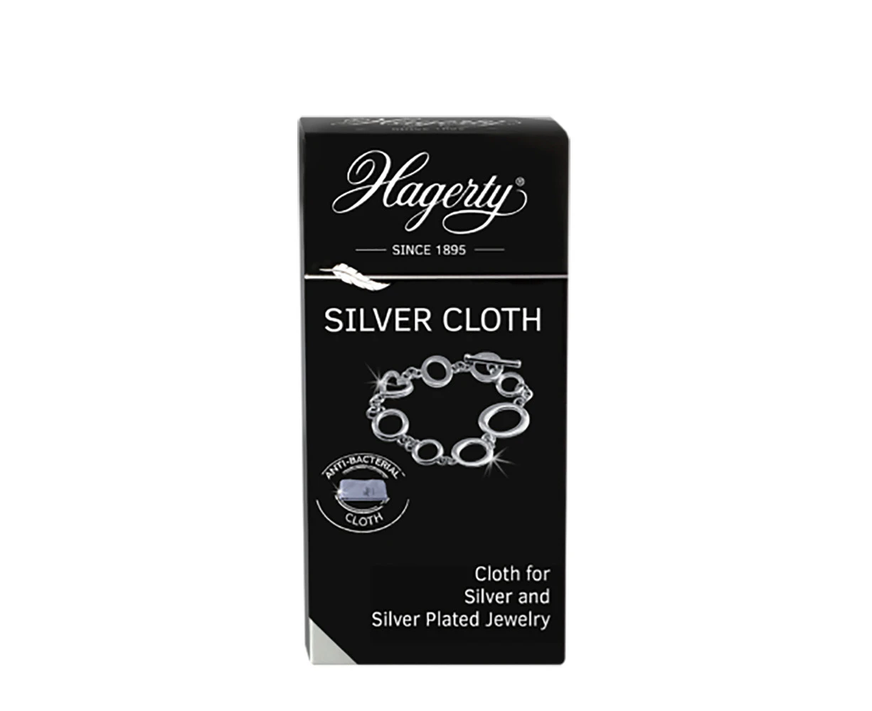 Hagerty Cleaning Products Anti-Bacterial Silver Cleaning Shine Cloth 30x36cm