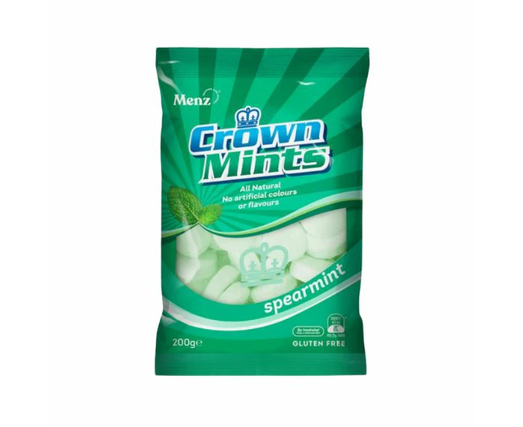 Menz Crown Spearmint Mints 200g