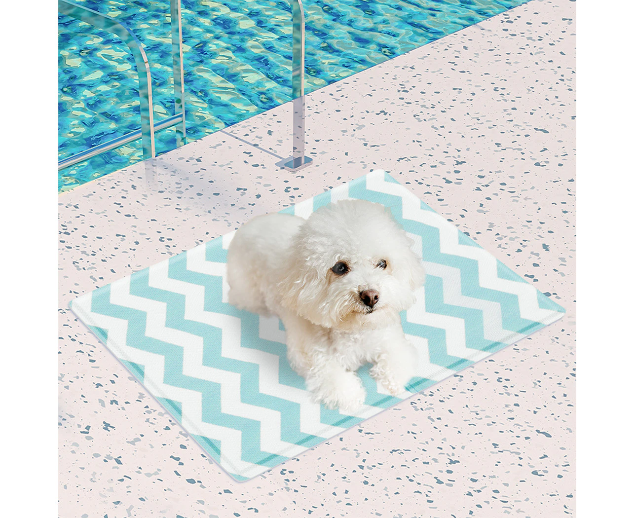 Pawz Pet Cooling Mat Dog Cat Gel Non-Toxic Bed Puppy Self-cool Summer Ice Pad S