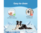 Pawz Pet Cooling Mat Dog Cat Gel Non-Toxic Bed Puppy Self-cool Summer Ice Pad L