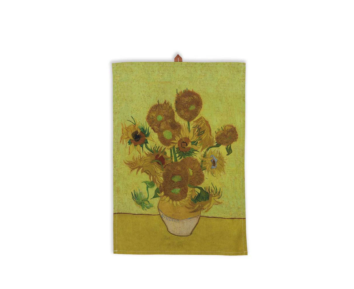 Van Gogh Sunflower Tea Towel 50x70cm