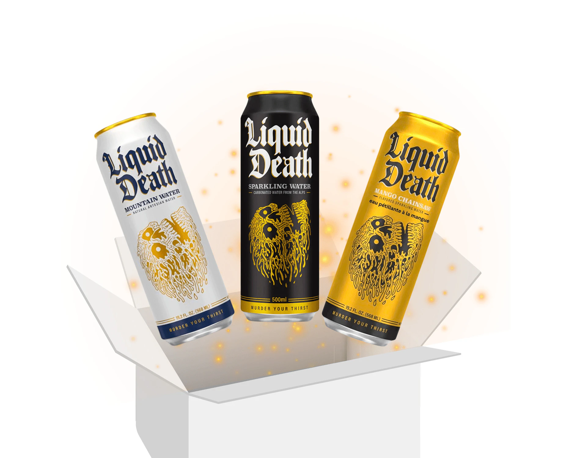 Liquid Death Refreshing Hydration Variety Pack Cans Bundle Set