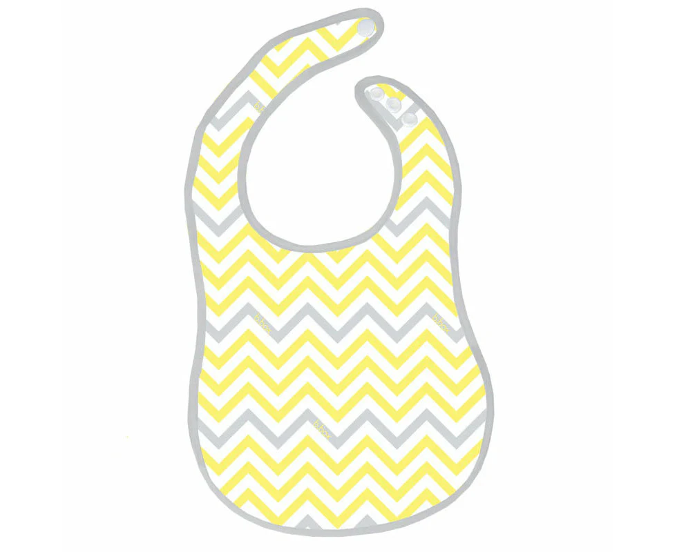 B.Box Flat Bib for baby - Mellow Lellow