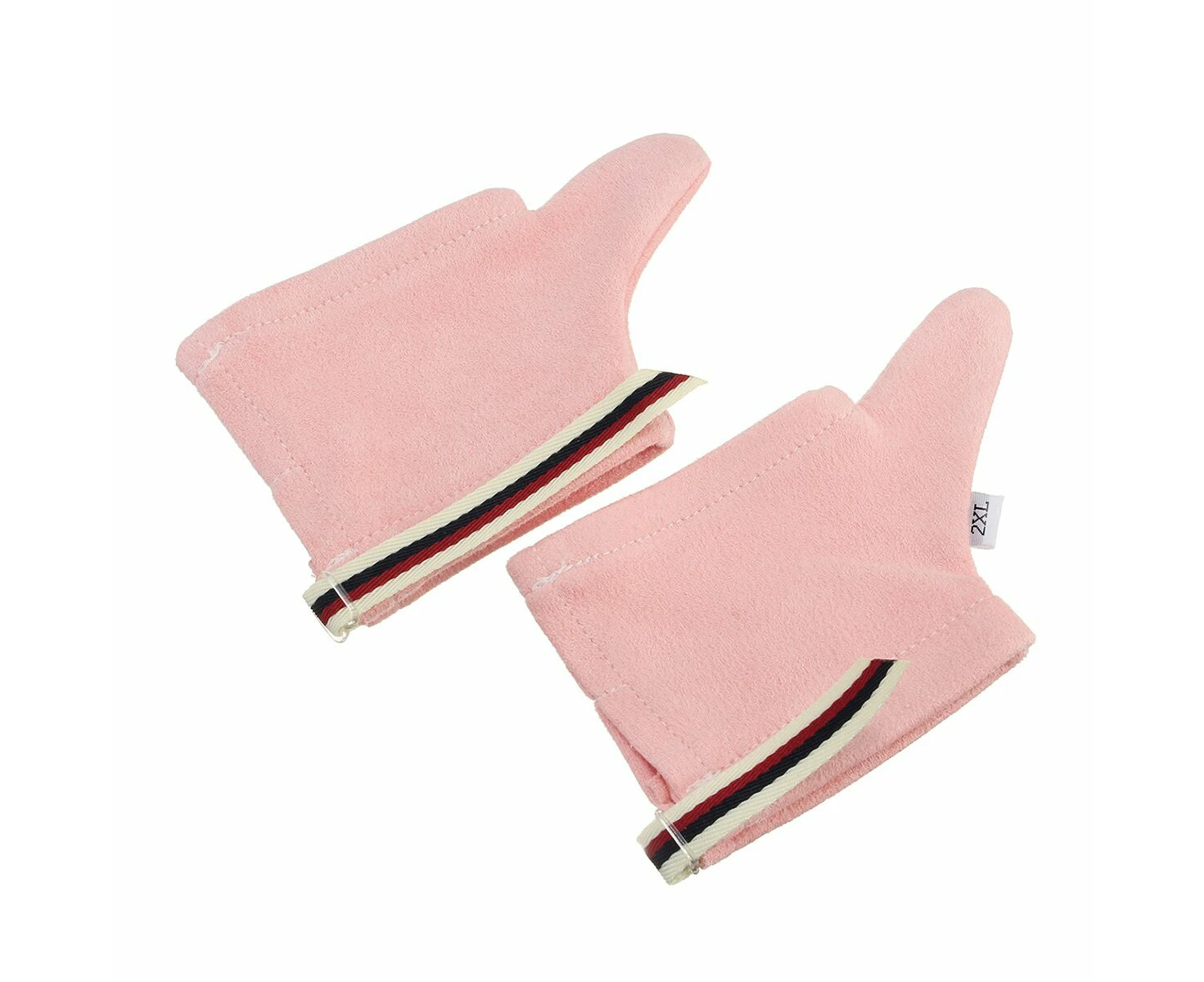 1 Pair Sea-island Fiber Thumb Sucking Stop Gloves Finger Guard Protector Baby Kids - M