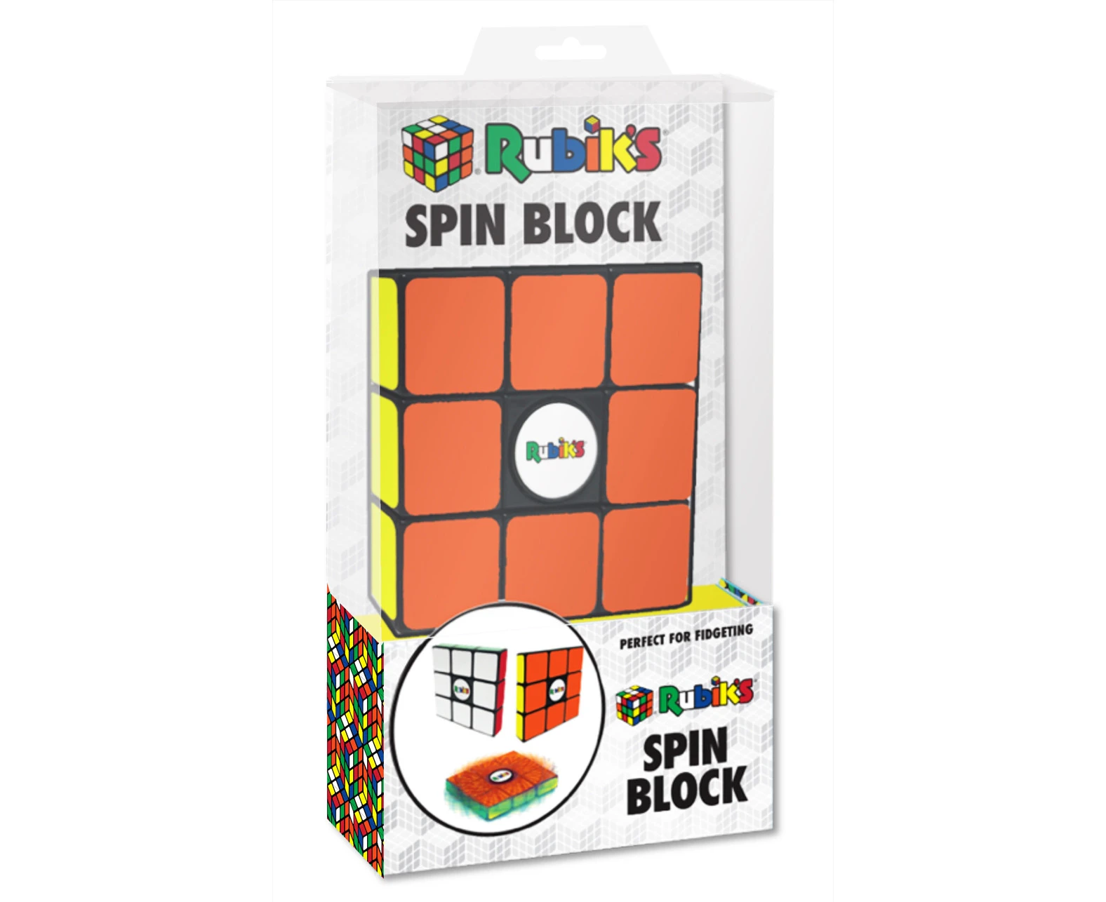 Rubik's Spin Block Orange