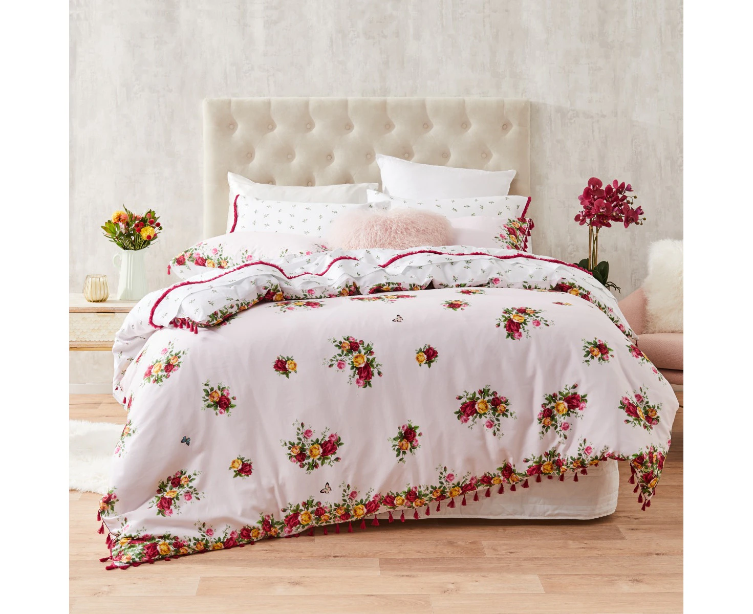 Royal Albert Old Country Roses Quilt Cover Set