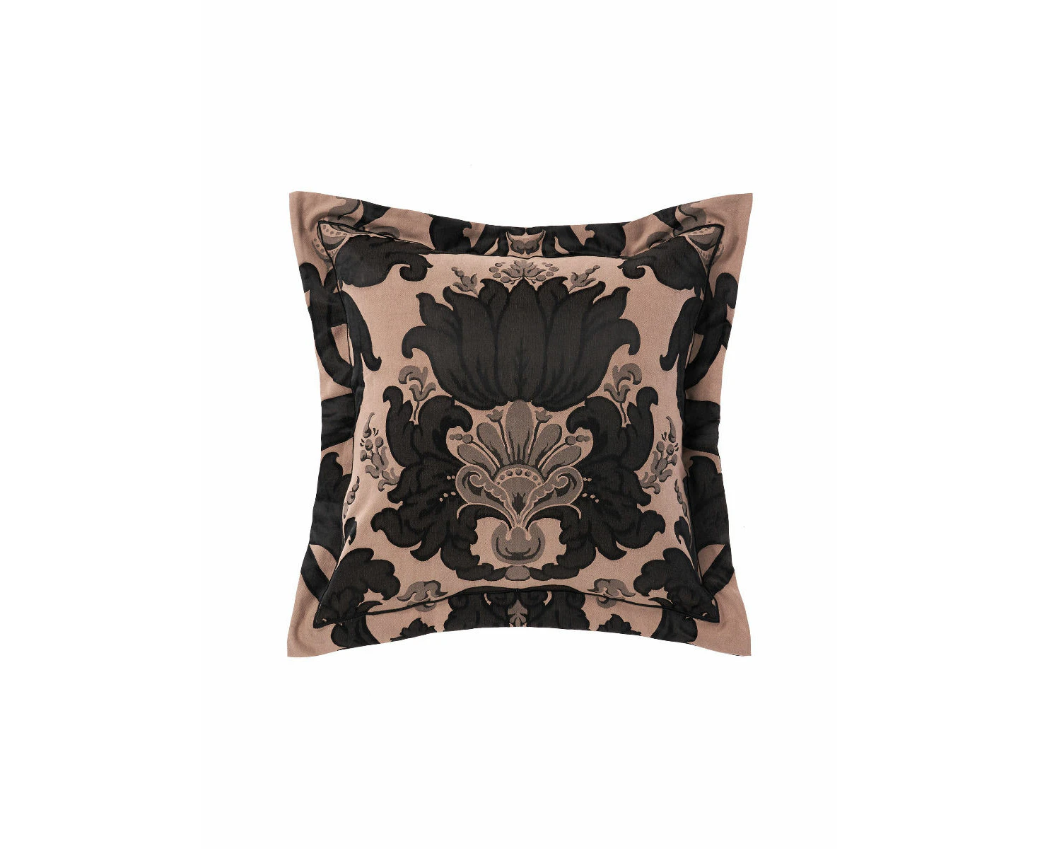 Grace By Linen House Dionisia Black European Pillowcase