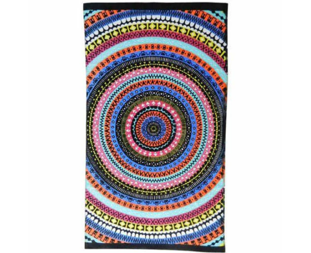 Better Homes and Gardens 100% Cotton Global Medallion Beach Towel 100 x165cm