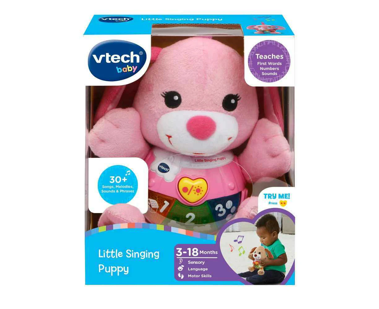 Vtech Baby Little Singing Puppy Pink