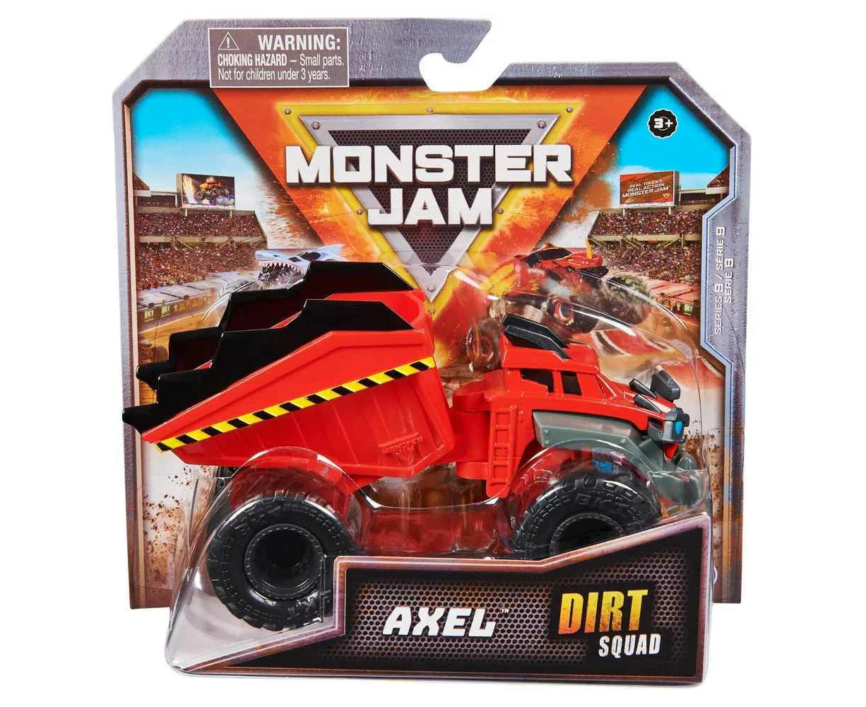 Monster Jam Dirt Squad Axel Series 9