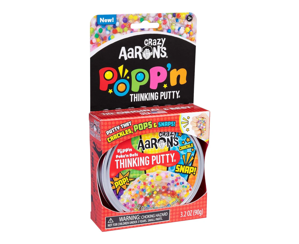 Crazy Aaron's Thinking Putty Popp'n Poke'n Dots