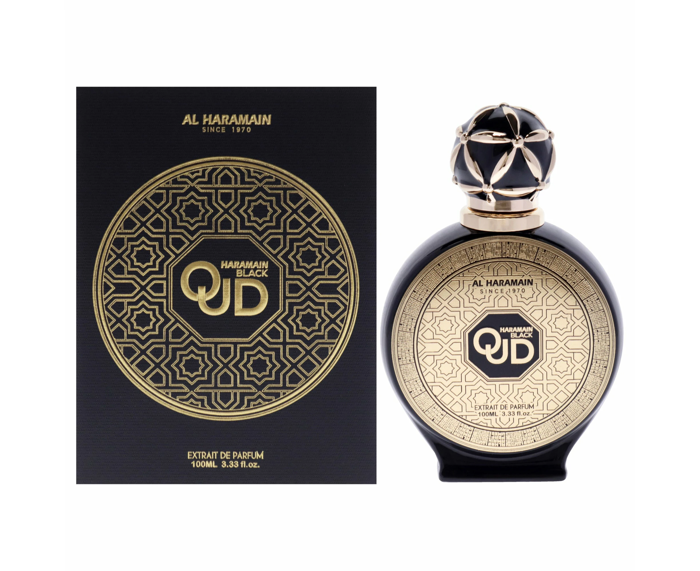 Black Oud by Al Haramain for Unisex - 3.33 oz EDP Spray