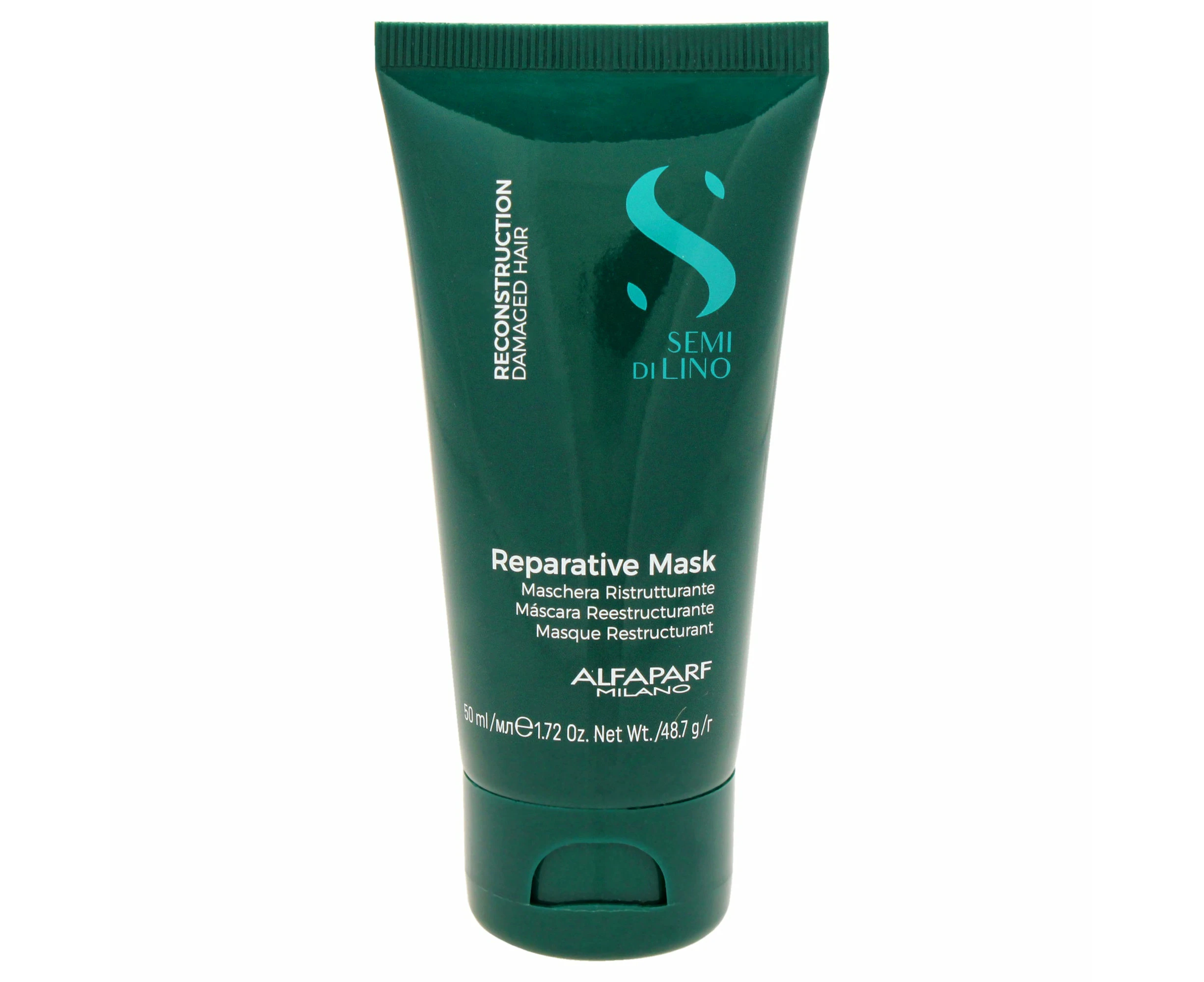 Semi Di Lino Reconstruction Reparative Mask by Alfaparf Milano for Unisex - 1.72 oz Masque