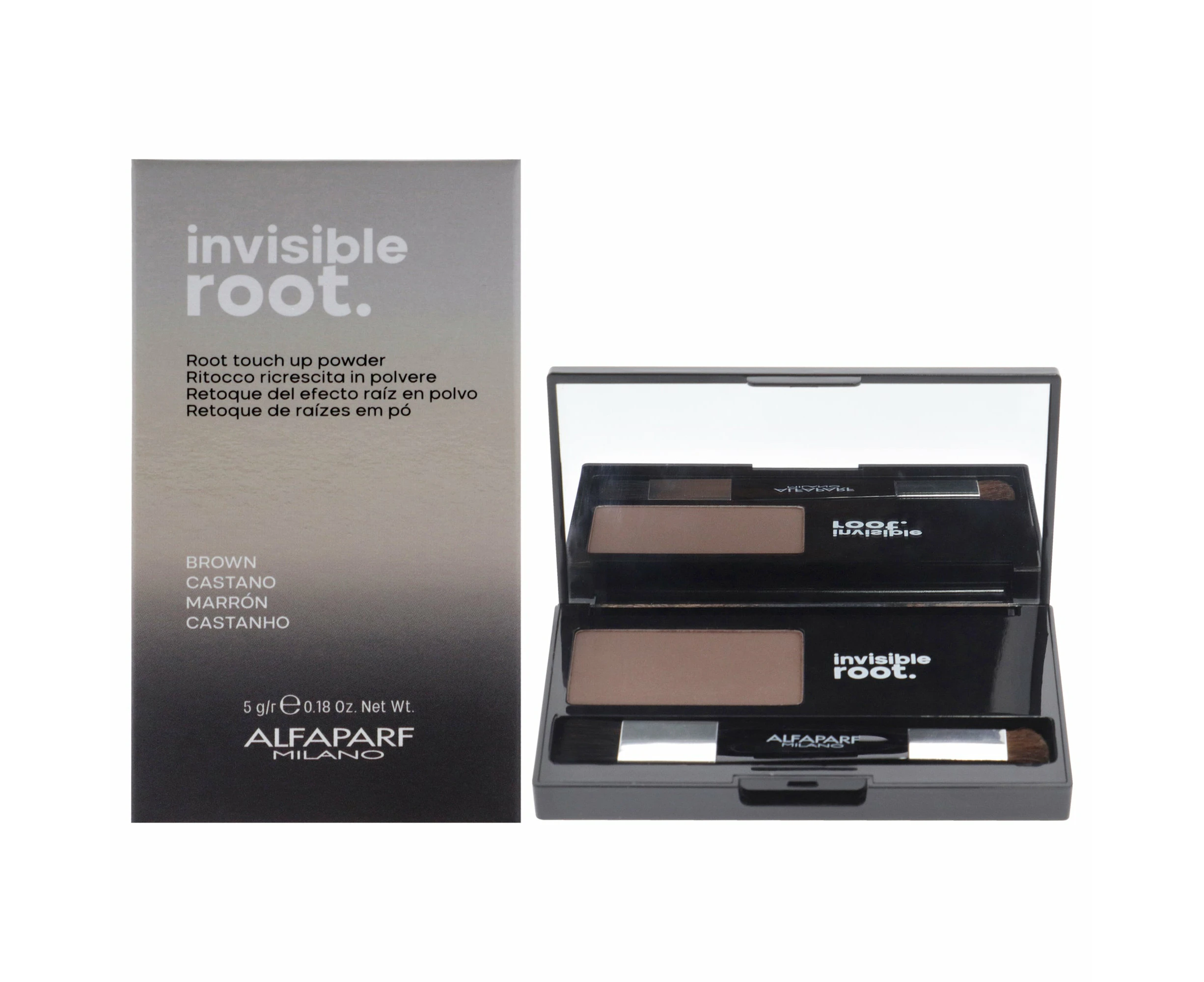 Invisible Root - Brown by Alfaparf Milano for Unisex - 0.18 oz Powder