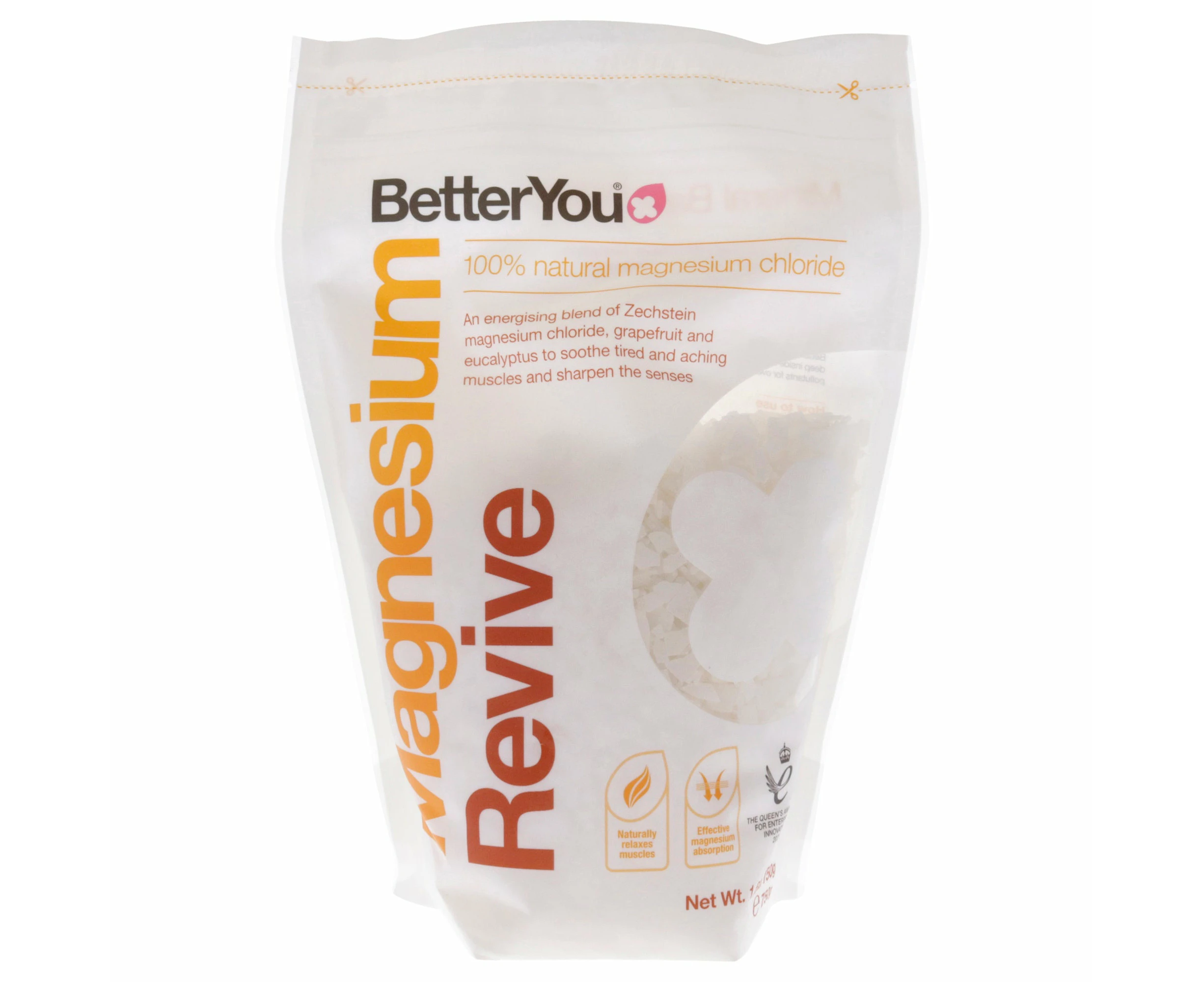 Magnesium Revive by BetterYou for Unisex - 26.4 oz Bath Salt