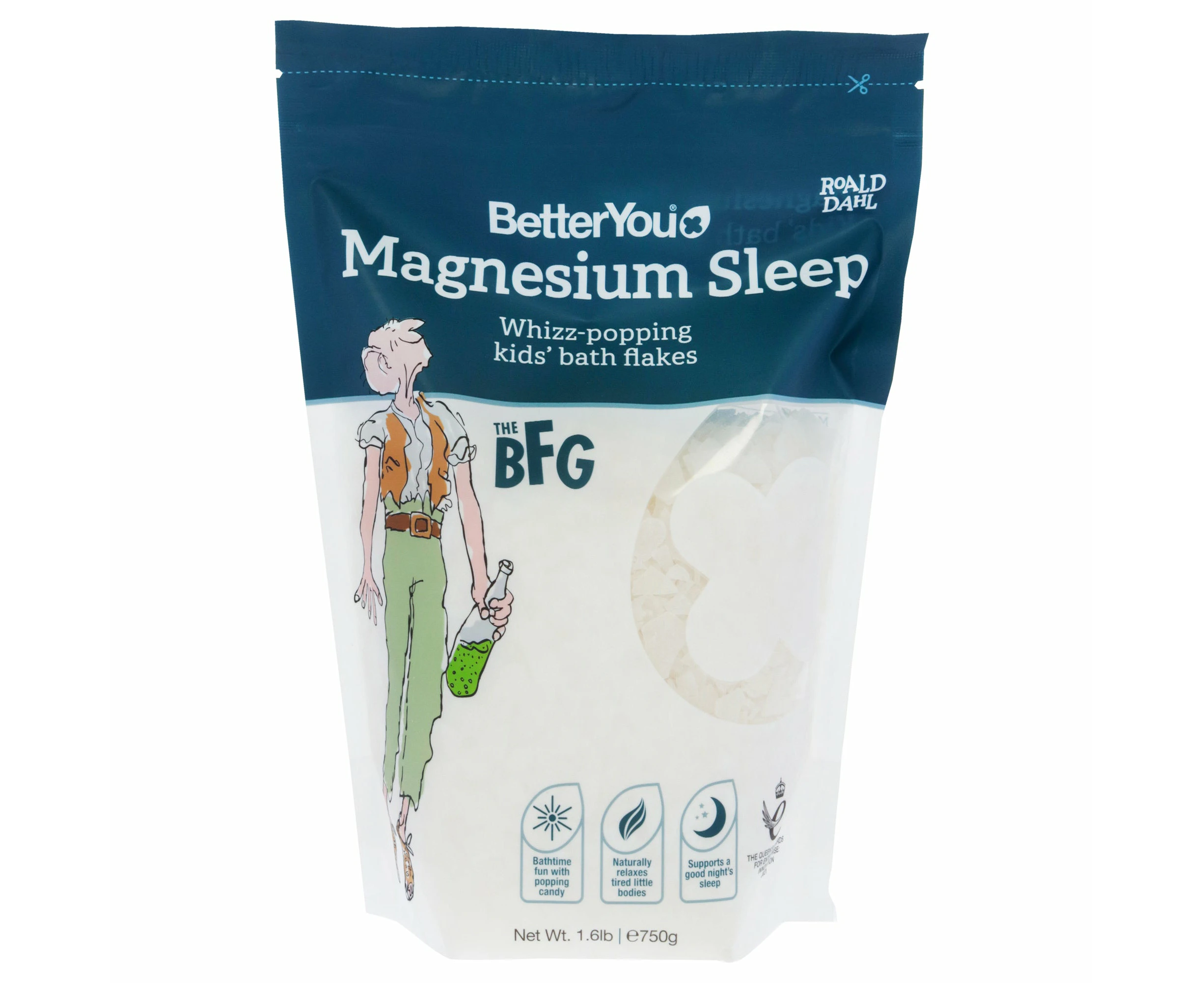 Magnesium Sleep by BetterYou for Kids - 26.4 oz Bath Salt