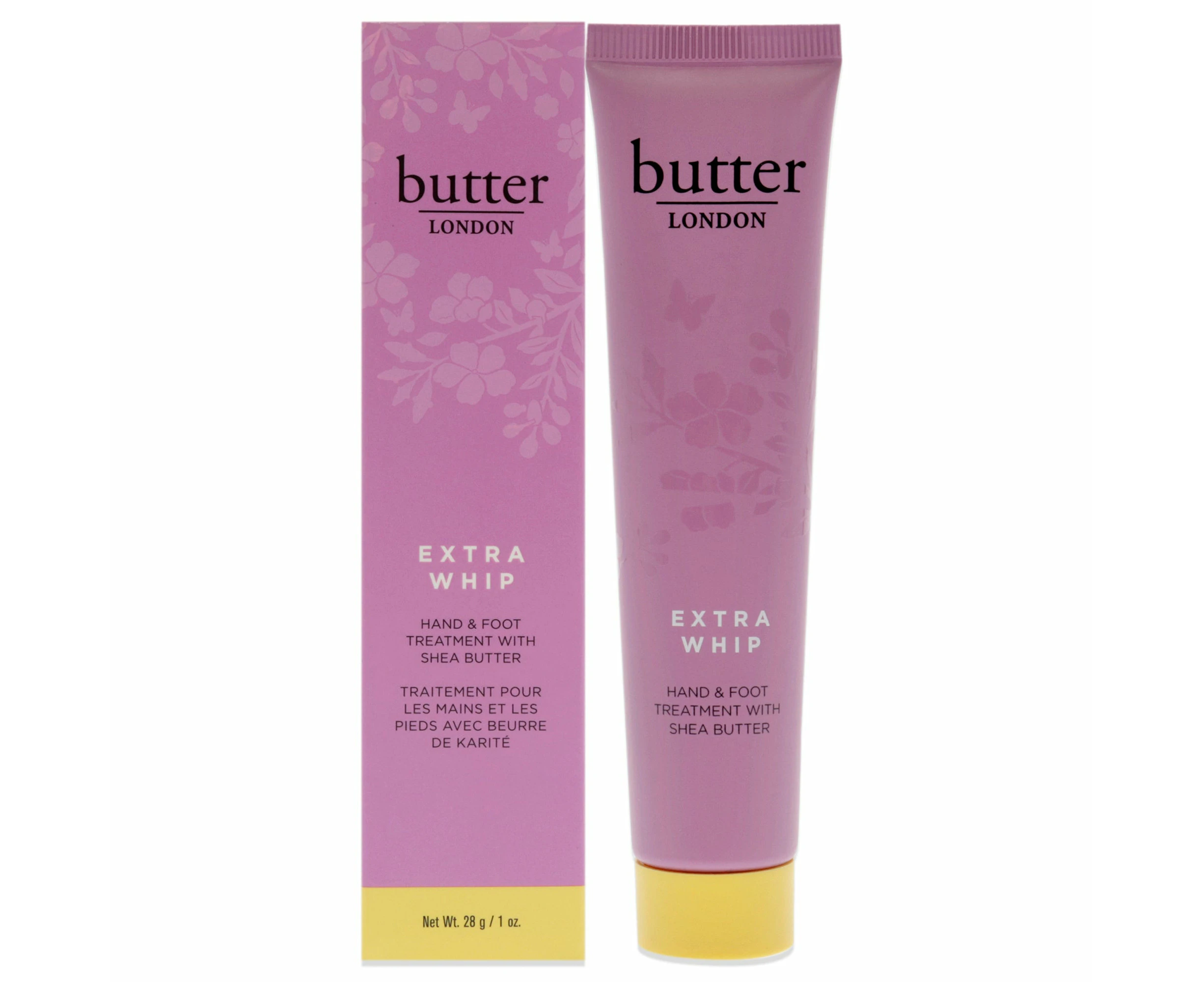 Extra Whip Hand and Foot Treatment with Shea Butter by Butter London for Unisex - 1 oz Treatment