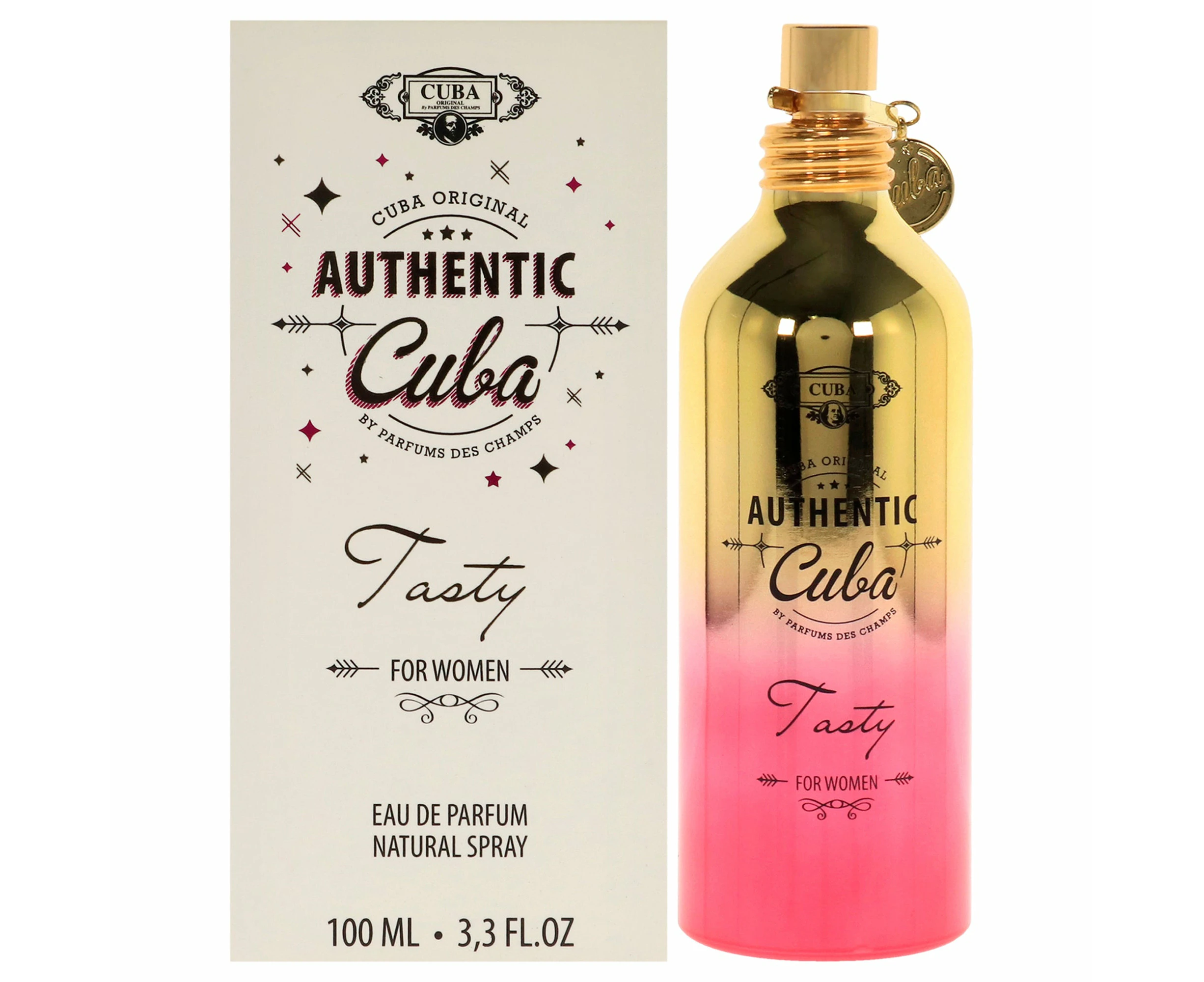 Cuba Authentic Tasty by Cuba for Women - 3.3 oz EDP Spray